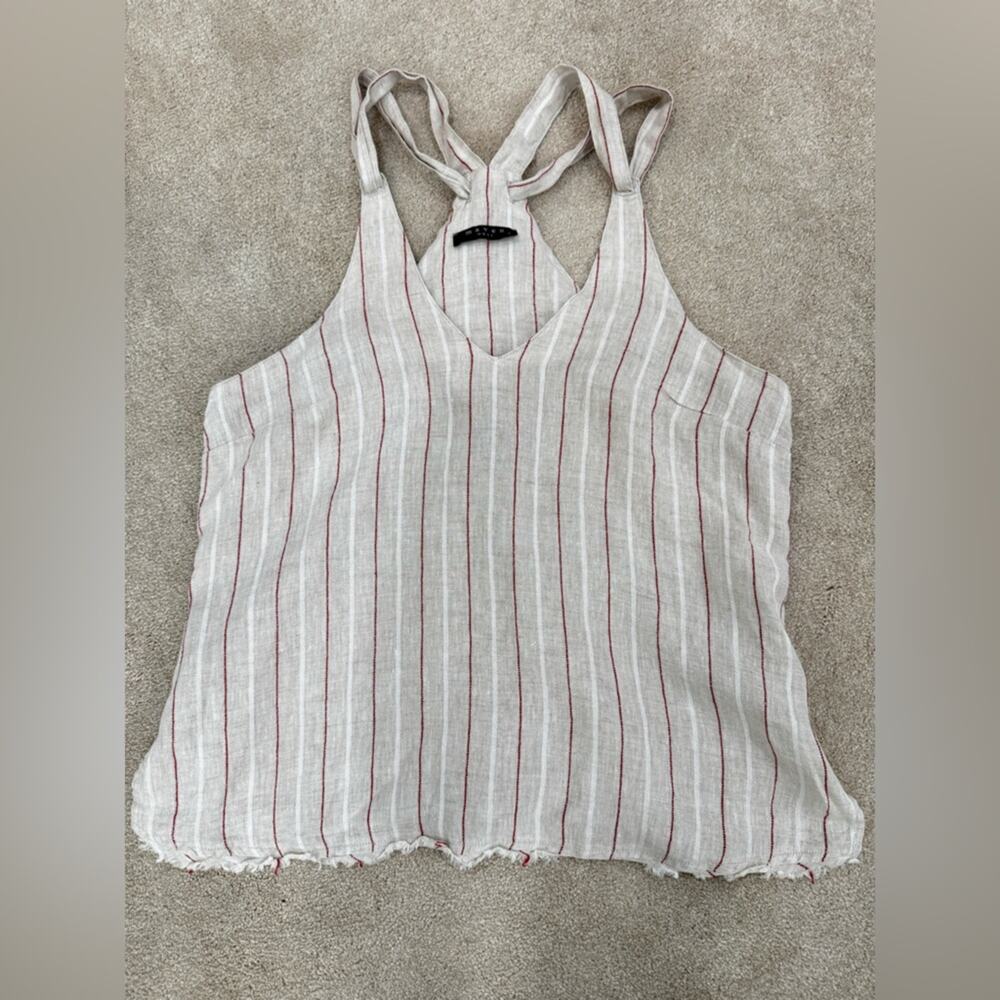 Maven West Light Tan Linen camisole, size L